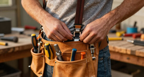 How to Attach Suspenders to a Tool Belt