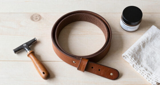 How to Break In a Stiff Leather Belt