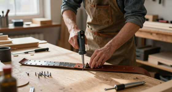 How to Rivet a Repair on a Tool Belt
