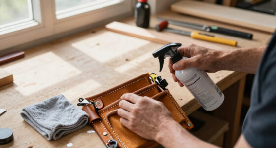 How to Waterproof a Leather Tool Belt