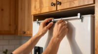 I’m Putting Curtain Rods On My Fridge For Smart, Instant Storage