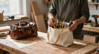 Open Tote vs Closed Tool Bag