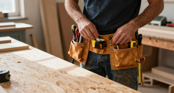 Tool Belt Setup for Cabinet Installers