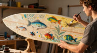 Veks Van Hillik Suspends Fish, Insects, And Other Objects In Surreal Murals