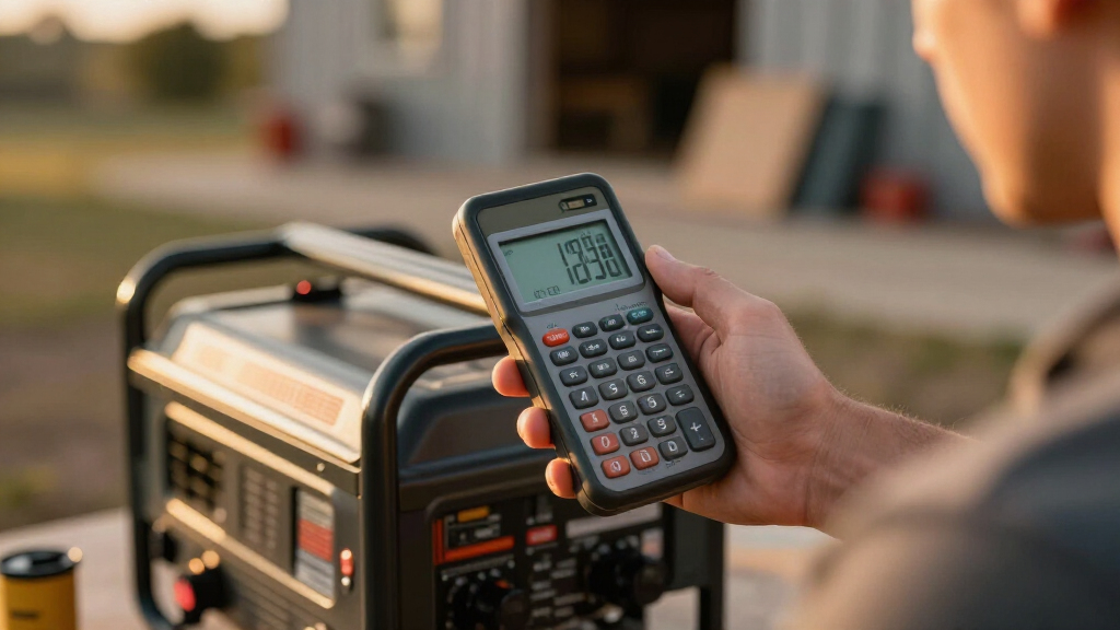 Generator Wattage Calculator: Size Backup Power for Essential Loads