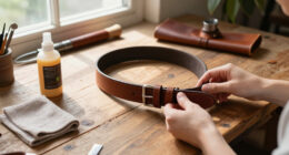 How to Care for a Full-Grain Leather Belt