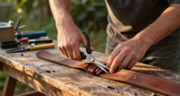 How to Cut a Belt to Length Cleanly