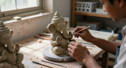 In Mumbai, Time, Cost And Space Crunch Keeps Clay Behind PoP Ganesh Idols Despite Ecological Push - The Times Of India