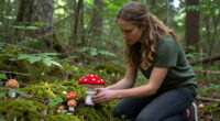 Lydia Hansen Introduces Hikers To Native Midwest Mushrooms On Crocheted ‘Fungi Hunts’