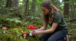 Lydia Hansen Introduces Hikers To Native Midwest Mushrooms On Crocheted ‘Fungi Hunts’