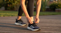 Miss Claire Sullivan Brings High Fashion To The Adidas ADIZERO EVO SL Zip