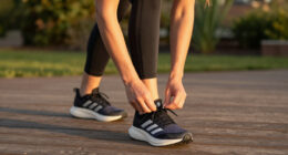 Miss Claire Sullivan Brings High Fashion To The Adidas ADIZERO EVO SL Zip