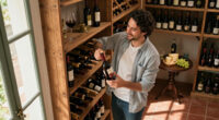 A Closet Lacked Purpose — Until It Became A French-Inspired Wine Room
