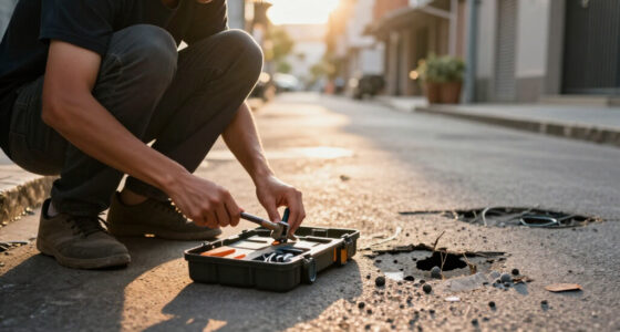 OMR Neighbourhood Battles Potholes, Dangling Cables - The Times Of India