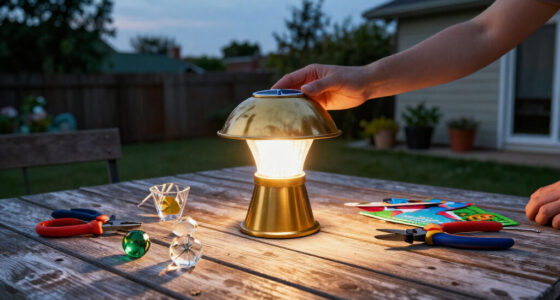 Ditch Boring Solar Lights: Upgrade Them With A Glamorous Dollar Tree DIY