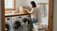 I Designed A Tiny Laundry Room For My Family Of 4 – These Clever Storage Ideas Keep It Clutter-free