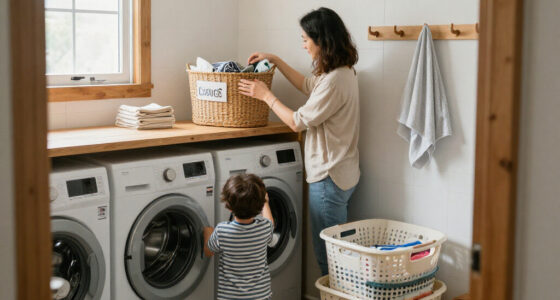 I Designed A Tiny Laundry Room For My Family Of 4 – These Clever Storage Ideas Keep It Clutter-free