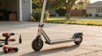 I Electrified My Push Scooter With A Power Drill