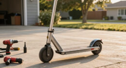 I Electrified My Push Scooter With A Power Drill
