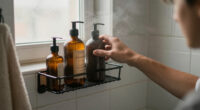 I Put A Spice Rack In My Tiny Shower — It’s Both Sleek And Functional