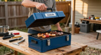 Lowe’s Newest Kobalt Mini Tool Box Is Actually A Portable Grill