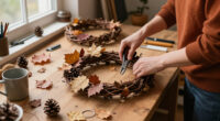Swap Your Classic Fall Wreath For A Unique DIY Option That Costs Less