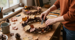 Swap Your Classic Fall Wreath For A Unique DIY Option That Costs Less