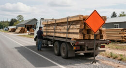 Why You Should Pay Attention To Diamond-Shaped Signs On Trucks